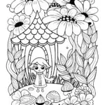 Gabby in a magical garden