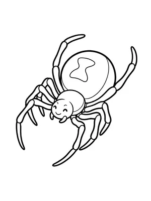 Black Widow in Action Coloring Page coloring pages