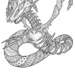 Eternatus Cosmic Giant Coloring Page