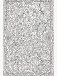 Love Bug Garden Coloring Page