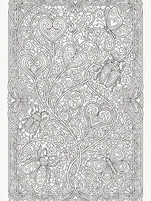 Love Bug Garden Coloring Page coloring pages