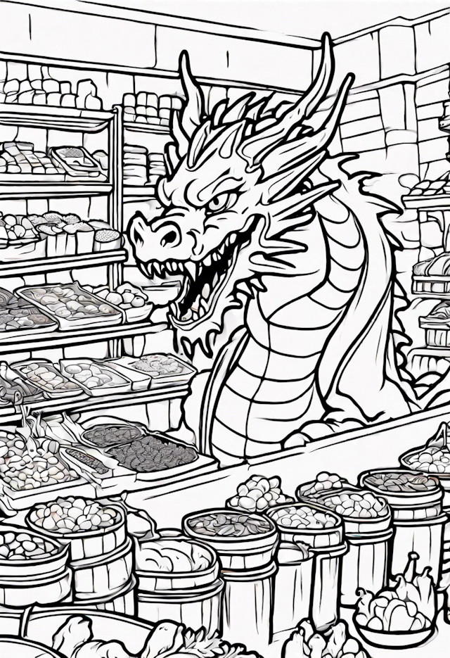 Dragon’s Delight at the Market