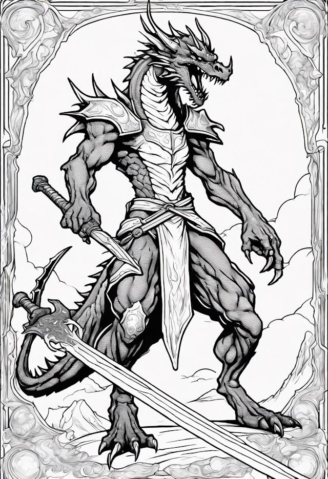 Valdrax the Fierce Dragon Warrior