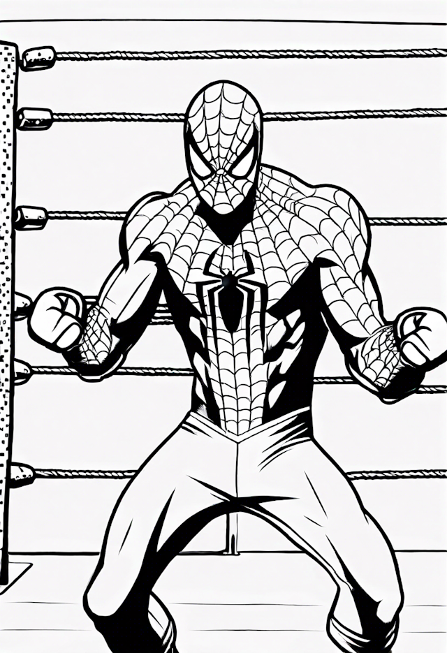 Spider-Man in the Boxing Ring