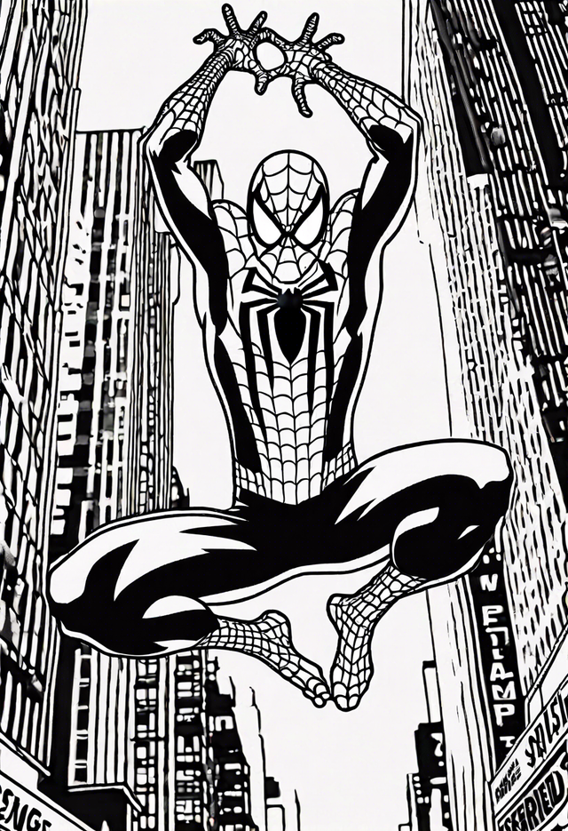 63 Spiderman Coloring Pages | ColorBliss