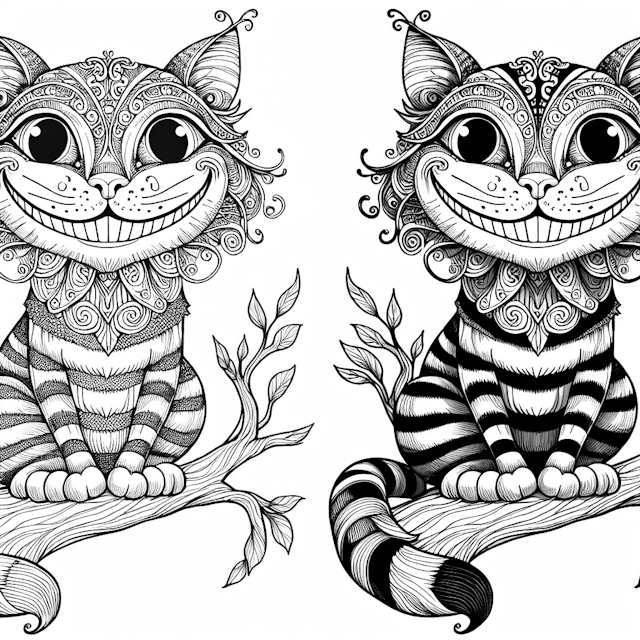 Cheshire Cat’s Whimsical Wonderland