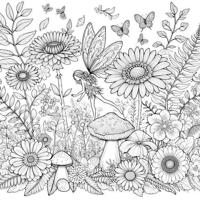 Fairy Flora and Enchanted Garden