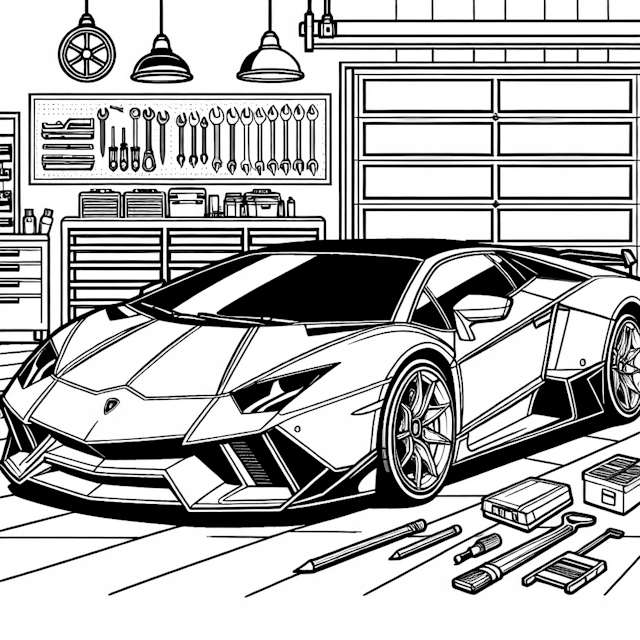 Supercar Ready in the Ultimate Garage