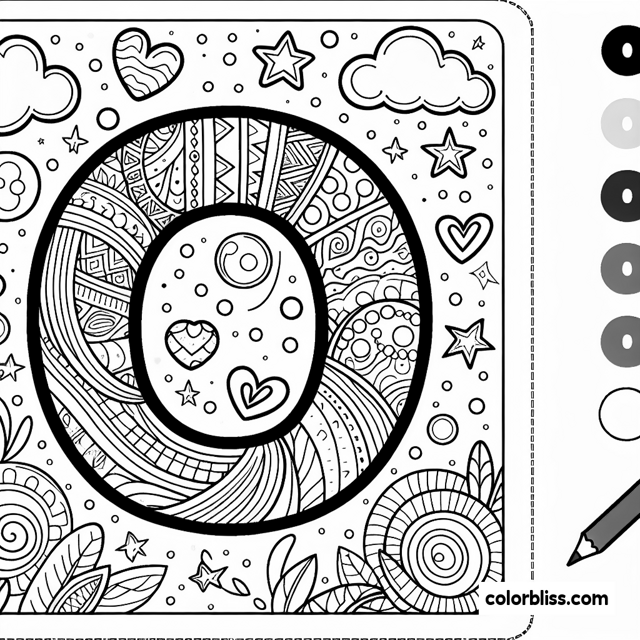 26 Letters of the Alphabet Coloring Pages | ColorBliss