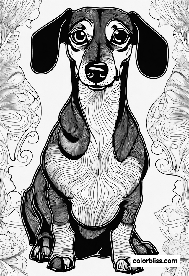 Detailed Dachshund