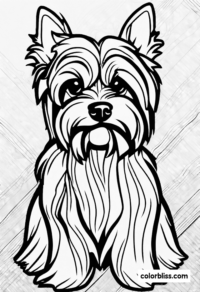 Detailed Yorkshire Terrier