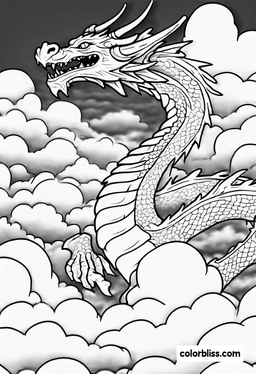 84 Dragon Coloring Pages | ColorBliss