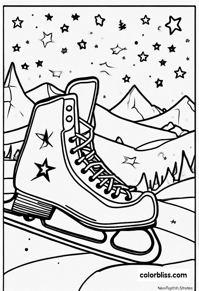 Starry Ice Skating Adventure