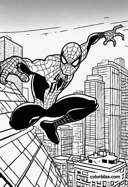 63 Spiderman Coloring Pages | ColorBliss
