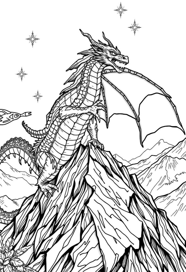 Dragon on the Mountain Summit