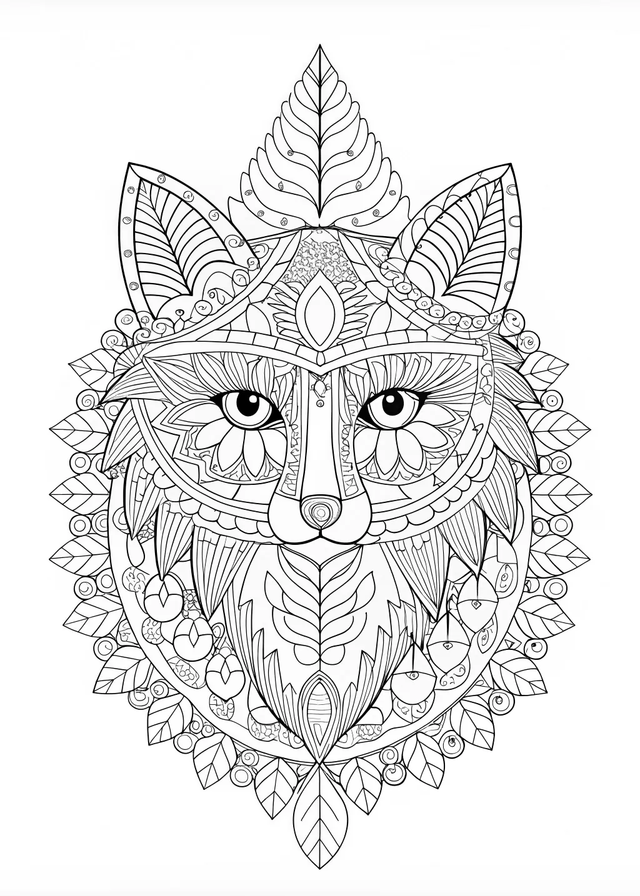 Mythical Capricorn Coloring Page