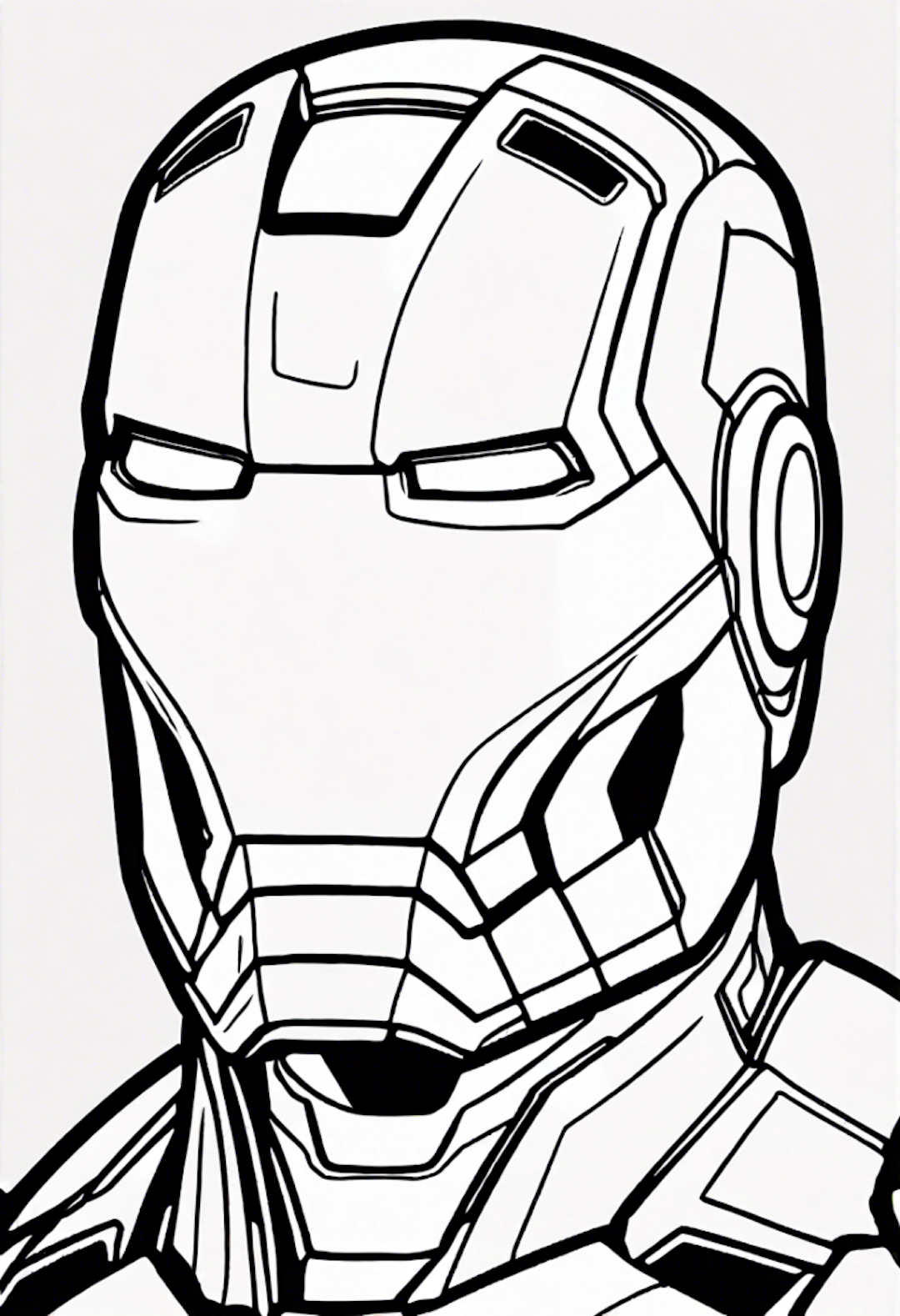Iron Man Coloring Page Adventure coloring pages