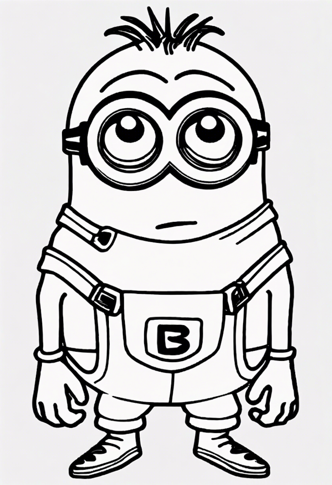 Bob the Minion Coloring Fun coloring pages
