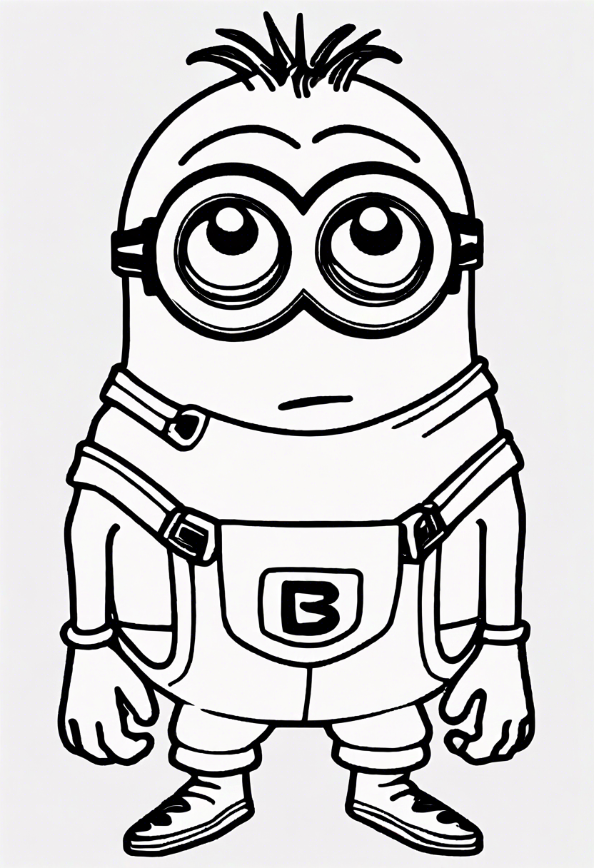 minion coloring pages