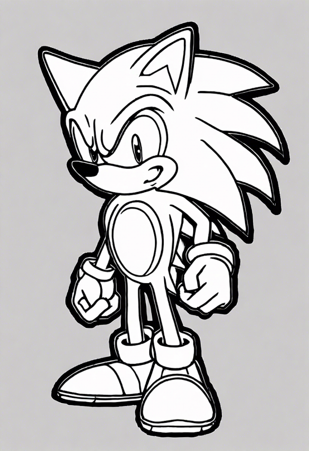 Sonic the Hedgehog Coloring Adventure coloring pages