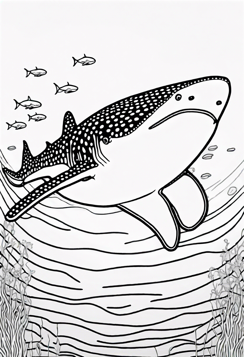 shark coloring pages