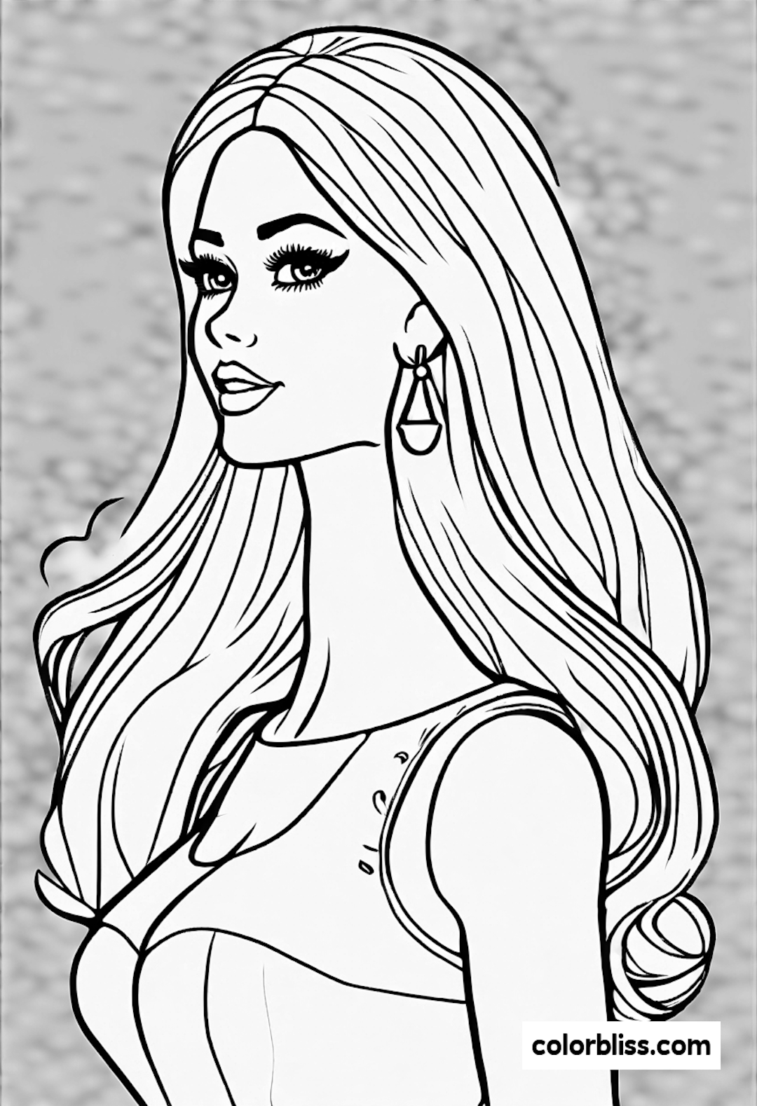 barbie coloring pages