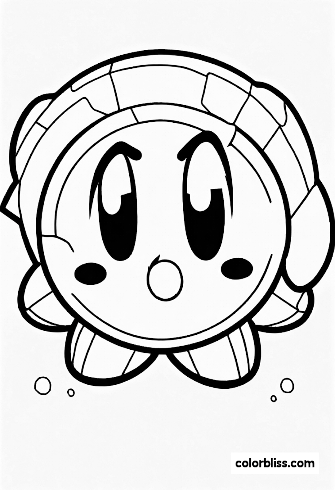 kirby coloring pages