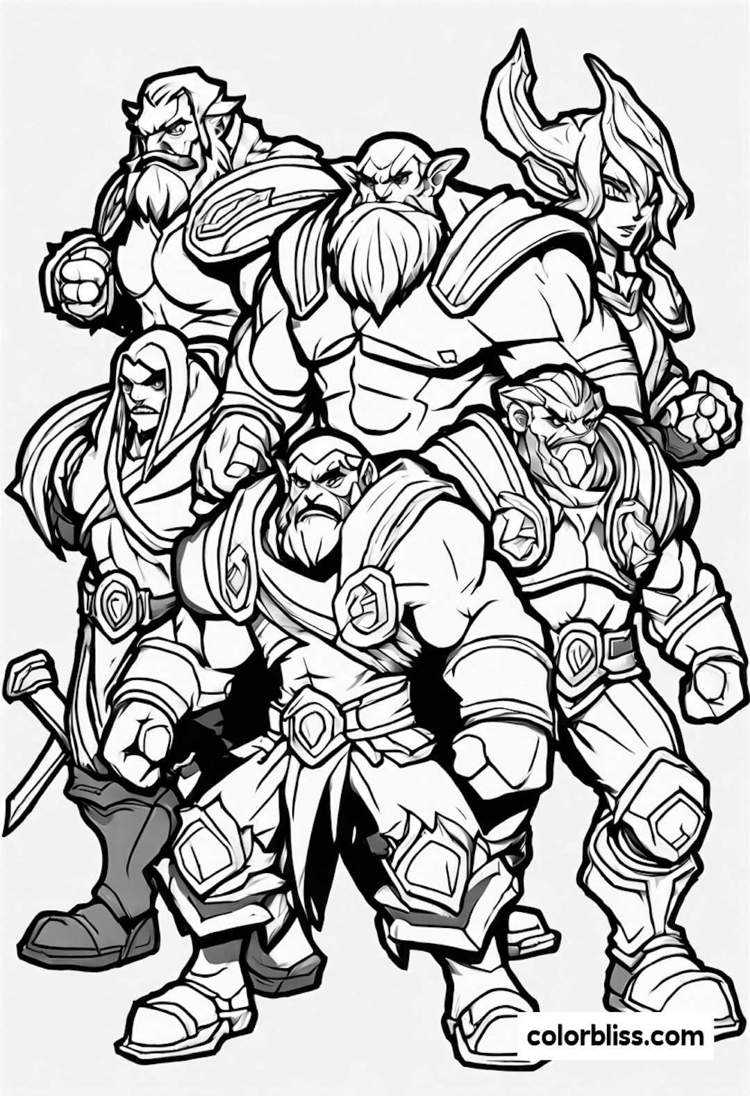 league of legends coloring pages