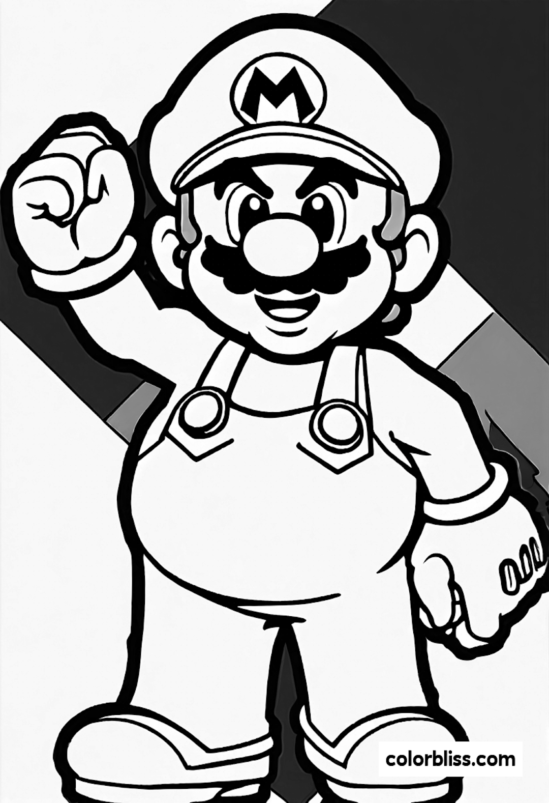 mario and luigi coloring pages