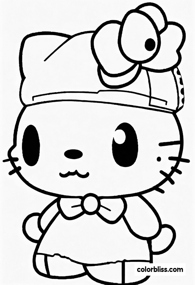 Hello Kitty Coloring Fun!