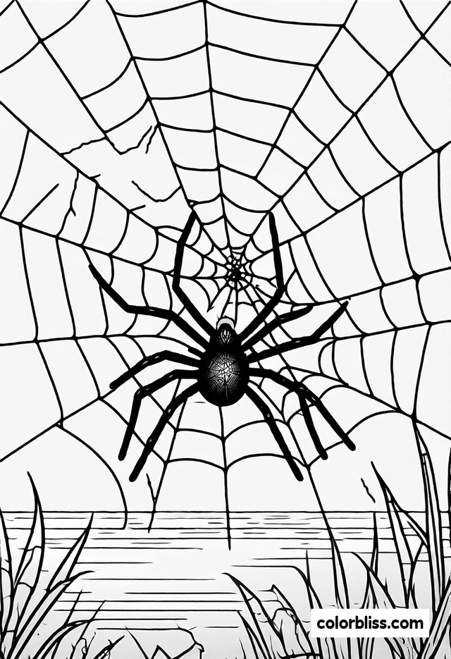 46 Spider Coloring Pages | ColorBliss
